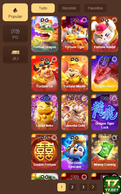 Jogos Certificados t7bet.com